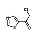 CAS 登录号：688000-75-1， 2-氯-1-(1,3-噻唑-5-基)乙酮