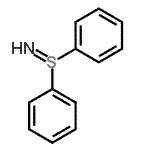 结构式 CAS# 68837-61-6, 1,1'-亚氨代亚磺酰基二苯