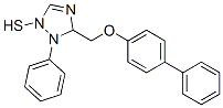 CAS#: 68869-43-2， 5-(4-Biphenylyloxymethyl)-1-Phenyl-S-Triazole-2-Thiol