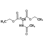 CAS#: 68882-34-8， Diethyl acetamido(2-<sup>13</sup>C)propanedioate