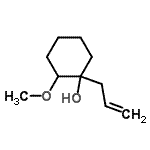 CAS 登录号：689256-52-8， 1-烯丙基-2-甲氧基环己醇