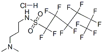CAS 登录号：68957-61-9， N-[3-(二甲基氨基)丙基]十三氟己烷磺酰胺单盐酸盐
