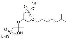 CAS#: 68958-55-4， 2-Hydroxy-2-[1-[(6-Methylheptyloxy)Methyl]-2-Sulfoethoxy]-1-Propanesulfonic Acid Disodium Salt