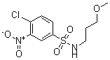 CAS#: 68959-43-3， 4-Chloro-N-(3-Methoxypropyl)-3-Nitro-Benzenesulfonamide