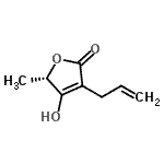 CAS#: 690222-57-2， (5S)-3-Allyl-4-hydroxy-5-methyl-2(5H)-furanone