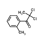 CAS#: 69086-90-4， 2,2-Dichloro-1-(2-methylphenyl)-1-propanone