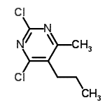 CAS#: 691886-07-4， 2,4-Dichloro-6-methyl-5-propylpyrimidine