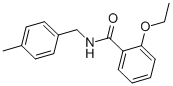 CAS#: 69343-37-9， 2-Ethoxy-N-[(4-methylphenyl)methyl]-Benzamide