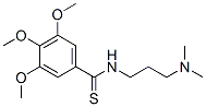 CAS#: 69353-25-9， N-[3-(Dimethylamino)Propyl]-3,4,5-Trimethoxybenzothioamide