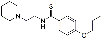 CAS#: 69353-31-7， N-(2-Piperidinoethyl)-4-Propoxybenzothioamide