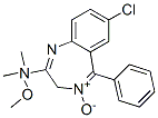 CAS#: 69353-35-1， 7-Chloro-2-(N-Methoxymethyl-N-Methylamino)-5-Phenyl-3H-1,4-Benzodiazepine 4-Oxide