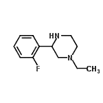 CAS#: 693768-44-4， 1-Ethyl-3-(2-fluorophenyl)piperazine