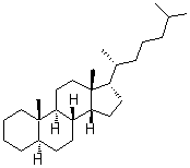 CAS 登录号：69483-47-2， (5R,8R,9S,10S,13R,14R,17S)-17-[(1R)-1,5-二甲基己基]-10,13-二甲基-2,3,4,5,6,7,8,9,11,12,14,15,16,17-十四氢-1H-环戊二烯并[a]菲
