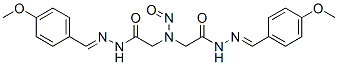 CAS#: 6955-36-8， N-[(4-Methoxyphenyl)Methylideneamino]-2-[[(4-Methoxyphenyl)Methylideneamino]Carbamoylmethyl-Nitroso-Amino]Acetamide