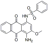 CAS#: 69563-51-5, N-(4-Amino-9,10-Dihydro-3-Methoxy-9,10-Dioxo-1-Anthryl)Benzenesulphonamide