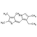 CAS#: 695810-40-3， 3-Ethyl-4-methyl-2-[(E)-(3,4,5-trimethyl-2H-pyrrol-2-ylidene)methyl]-1H-pyrrole
