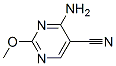 CAS 登录号：6964-55-2， 4-氨基-2-甲氧基-5-嘧啶甲腈