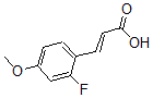 CAS#: 696589-22-7， (2E)-3-(2-Fluoro-4-Methoxyphenyl)-2-Propenoic Acid