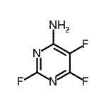 CAS 登录号：697-85-8， 2,5,6-三氟-4-嘧啶胺