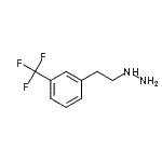 CAS#: 69717-88-0， 2-[3-(trifluoromethyl)phenyl]ethylhydrazine