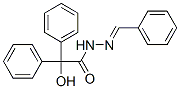 CAS#: 6976-30-3, N-(Benzylideneamino)-2-Hydroxy-2,2-Diphenyl-Acetamide