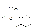 CAS#: 6976-71-2， 4,6-Dimethyl-2-(6-Methyl-1-Cyclohex-3-Enyl)-1,3-Dioxane