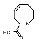 CAS#: 698345-53-8， (2S,4Z)-1,2,3,6,7,8-Hexahydro-2-azocinecarboxylic acid