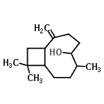 CAS 登录号：69855-00-1， 4,11,11-三甲基-8-亚甲基-双环[7.2.0]十一烷-5-醇