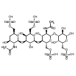 CAS 登录号：69992-87-6， 2-乙酰氨基-2,4-二脱氧-6-O-磺基-beta-D-木糖基-己糖吡喃糖苷-(1->3)-6-O-磺基-beta-D-吡喃半乳糖基-(1->4)-2-乙酰氨基-2-脱氧-6-O-磺基-beta-D-吡喃葡萄糖基-(1->3)-6-O-磺基-beta-D-吡喃半乳糖