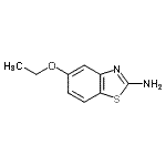 CAS 登录号：70066-70-5， 5-乙氧基-1,3-苯并噻唑-2-胺