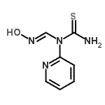 CAS#: 70121-63-0， 1-[(E)-(Hydroxyimino)methyl]-1-(2-pyridinyl)thiourea