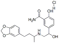 CAS#: 70161-10-3， 5-[2-[[3-(1,3-Benzodioxol-5-Yl)-1-Methylpropyl]Amino]-1-Hydroxyethyl]Salicylamide Monohydrochloride