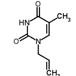 CAS#: 70184-00-8， 1-Allyl-5-methyl-2,4(1H,3H)-pyrimidinedione