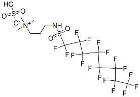 CAS#: 70225-26-2， [3-[[(Heptadecafluorooctyl)Sulphonyl]Amino]Propyl]Trimethylammonium Hydrogen Sulphate