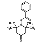 CAS 登录号：7031-85-8， 1-(苯甲酰氧基)-2,2,6,6-四甲基-4-哌啶酮