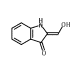 CAS#: 70450-85-0， (2Z)-2-(Hydroxymethylene)-1,2-dihydro-3H-indol-3-one