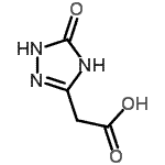 CAS 登录号：70486-43-0， (5-氧代-2,5-二氢-1H-1,2,4-三唑-3-基)乙酸