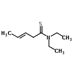 CAS 登录号：70490-68-5， (3E)-N,N-二乙基-3-戊烯硫代酰胺