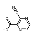 CAS#: 70546-26-8， 3-Cyano-2-pyrazinecarboxylic acid