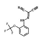 CAS 登录号：7059-93-0， {[2-(三氟甲氧基)苯基]亚肼基}丙二腈