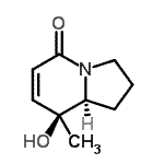 CAS#: 705927-10-2， (8S,8aS)-8-Hydroxy-8-methyl-2,3,8,8a-tetrahydro-5(1H)-indolizinone