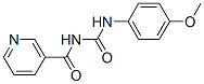 CAS#: 70593-32-7， N-[[(4-Methoxyphenyl)Amino]Carbonyl]Nicotinamide