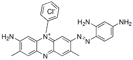 CAS#: 70632-11-0， 3-Amino-7-[(2,4-Diaminophenyl)Azo]-2,8-Dimethyl-5-Phenylphenazinium Chloride