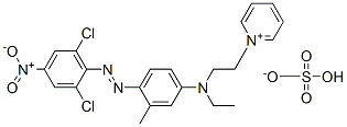 CAS#: 70660-58-1， 1-[2-[[4-[(2,6-Dichloro-4-Nitrophenyl)Azo]-m-Tolyl]Ethylamino]Ethyl]Pyridinium Hydrogen Sulphate