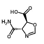 CAS#: 70671-34-0， (4S,5S)-4-Carbamoyl-4,5-dihydro-1,3-oxazole-5-carboxylic acid