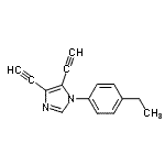 CAS#: 706785-18-4， 1-(4-Ethylphenyl)-4,5-diethynyl-1H-imidazole