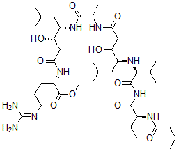 CAS#: 70706-82-0， Pepstatyl-Arginine Methyl Ester