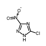 CAS#: 70890-47-0， 5-Chloro-3-nitro-1H-1,2,4-triazole