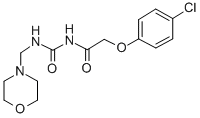 CAS#: 70920-06-8， 1-((4-Chlorophenoxy)Acetyl)-3-(Morpholinomethyl)-Urea