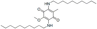 CAS#: 70960-79-1， 2,5-Bis(Decylamino)-3-Methoxy-6-Methyl-1,4-Benzoquinone